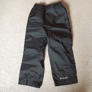 EUC Columbia Rainpants 4T